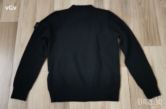 Оригинален детски вълнен пуловер Stone Island - 140 , снимка 5 - Детски пуловери и жилетки - 35611541
