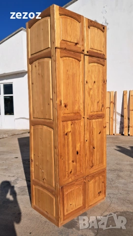 Гардероб висок масив, снимка 3 - Гардероби - 53354287