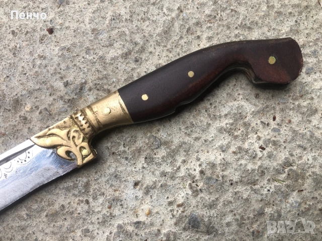 стар български нож, снимка 6 - Ножове - 51698316