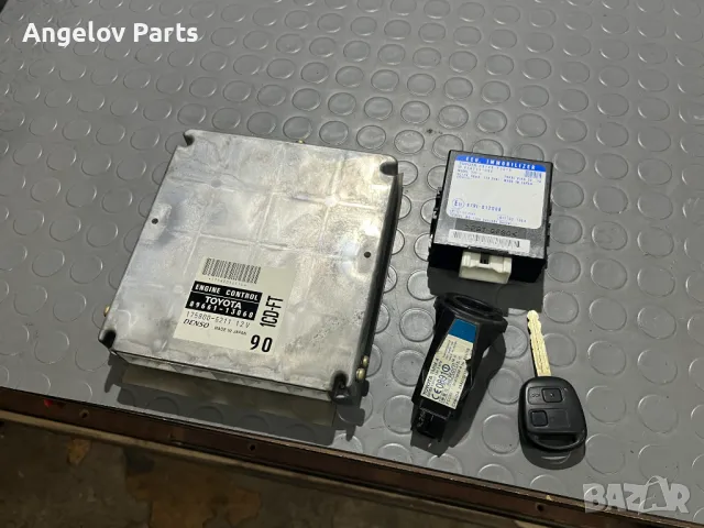 Компютър,имобилайзер,ключ за Toyota Corolla Verso 2.0 D-4D 2003 г.