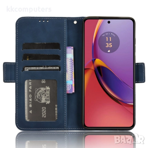 Motorola Moto G84 5G Wallet Калъф и Протектор, снимка 5 - Калъфи, кейсове - 52615450