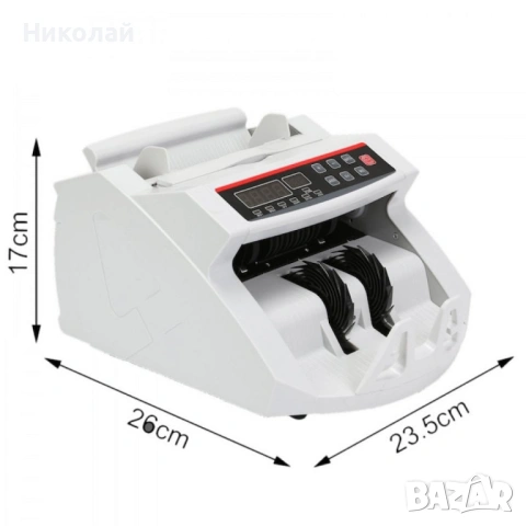 Машина за броене на пари / евро, снимка 3 - Друго търговско оборудване - 53207384