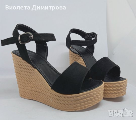 Качествени дамски сандали на платформа, луксозен нов модел, снимка 2 - Сандали - 36669156