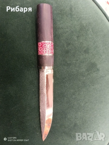 Якутски нож от кована стомана, снимка 9 - Ножове - 51953892