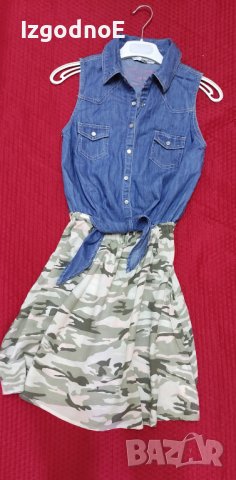 Tally Wejl дънова рокля, снимка 3 - Рокли - 40536081