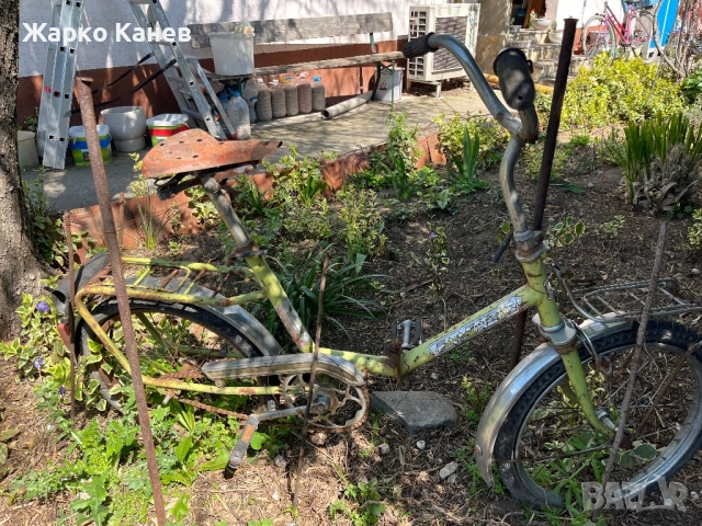 Старо ретро колело, снимка 4 - Антикварни и старинни предмети - 54158995