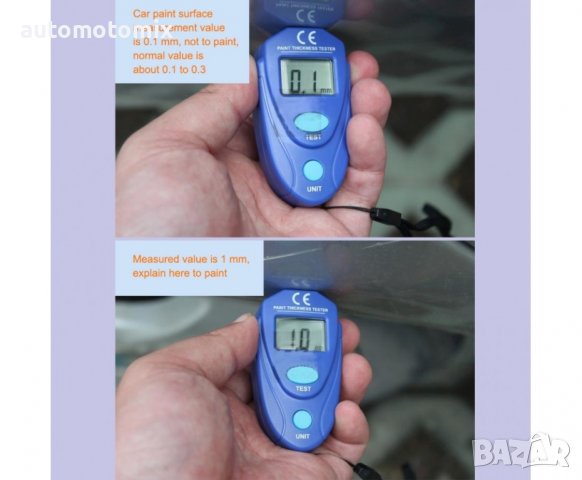 Уред за измерване дебелината на боята - Дебеломер 3058, снимка 8 - Аксесоари и консумативи - 36870474