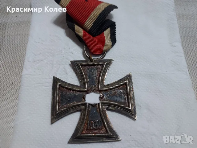 WW2 Немски железен кръст 1813 - 1939 г