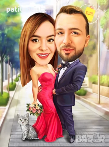 КАРИКАТУРИ И ЖАРЖОВЕ за поводи, снимка 4 - Картини - 47205740