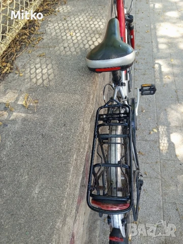 28 цола алуминиев велосипед с 21 скорости усилени капли амортисьори предни като нов , снимка 11 - Велосипеди - 51158425