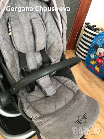 Комбинирана детска количка пълен комплект Easywalker The Mini Stroller, снимка 16 - За бебешки колички - 44292586