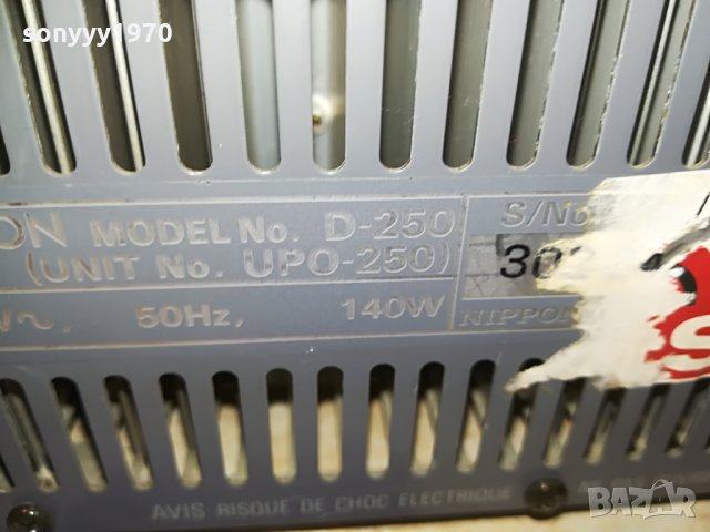 denon power ampli-made in japan-внос germany, снимка 14 - Ресийвъри, усилватели, смесителни пултове - 29146629