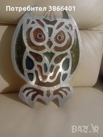 Фигура за стена бухал , снимка 2 - Декорация за дома - 52375233