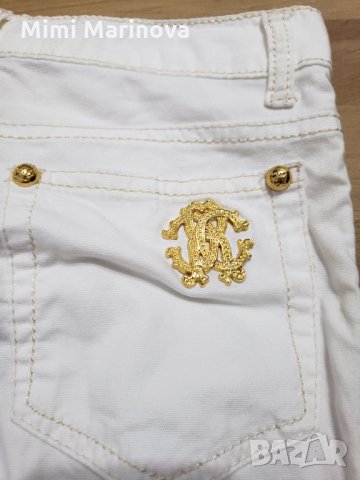 Roberto Cavalli  Бели Дънки italy, снимка 9 - Дънки - 27004902