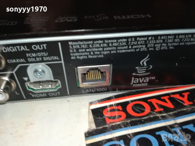 sony BDP-S185 blu-ray player-внос swiss 2605251114, снимка 16 - Плейъри, домашно кино, прожектори - 50428771