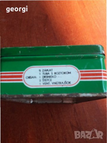 Стара ламаринена  кутия Matador, снимка 4 - Антикварни и старинни предмети - 31232153