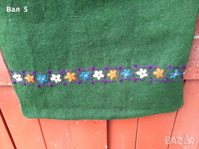 Автентична тъкана вълнена калъфка . Носия, снимка 5 - Антикварни и старинни предмети - 30846192