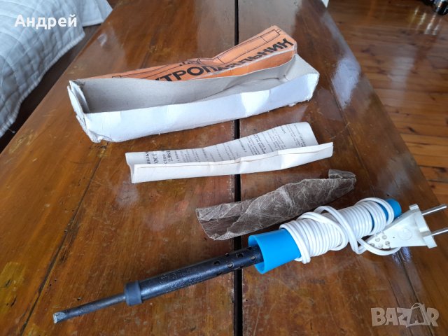 Стар поялник #19, снимка 4 - Антикварни и старинни предмети - 42513056