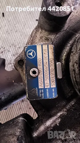 Турбо компресор за Mercedes C200 - 53039707000 / A6400901580, снимка 2 - Части - 50241156