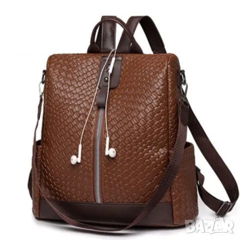 Дамска чанта-раница Vila Brown, снимка 12 - Раници - 47923269