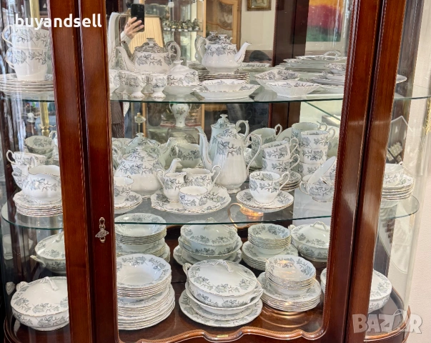 Колекционерски сервиз Royal Albert, Silver Maple, снимка 2 - Сервизи - 53350106