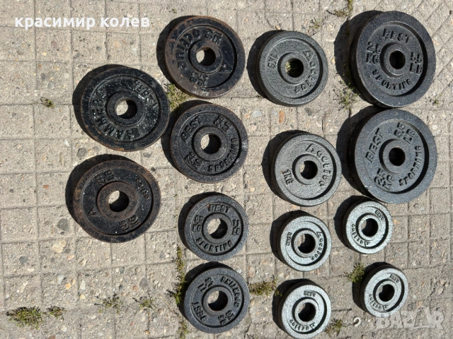 лостове и тежести, снимка 7 - Фитнес уреди - 54329779