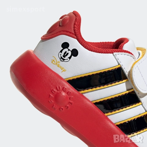 ДЕТСКИ МАРАТОНКИ ADIDAS GRAND COURT MICKEY CF I, снимка 2 - Детски маратонки - 51766696