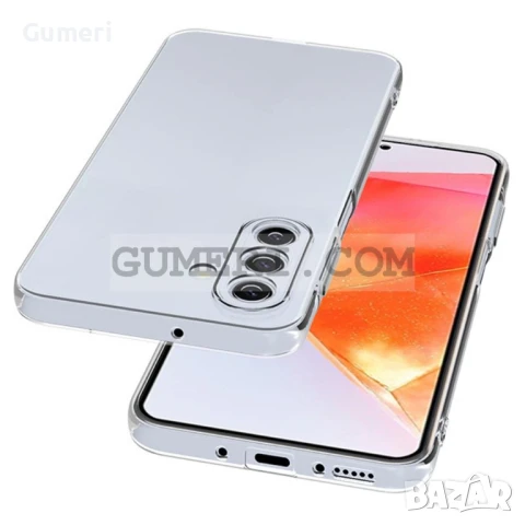 Samsung Galaxy A26 Силиконов Гръб Със Защита За Задната Камера - Прозрачен, снимка 3 - Калъфи, кейсове - 50503652