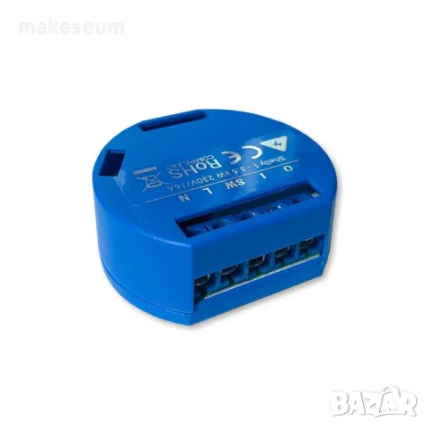 Shelly 1 16A WiFi smart home реле , снимка 3 - Друга електроника - 48632674