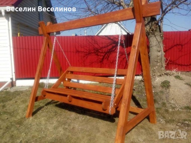 Градинска люлка, снимка 10 - Градински мебели, декорация  - 29010351