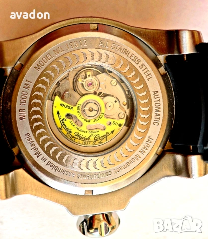 INVIKTA SEA DRAGON Automatic 24 jewels by Seiko wr 1000m, снимка 7 - Мъжки - 53983751