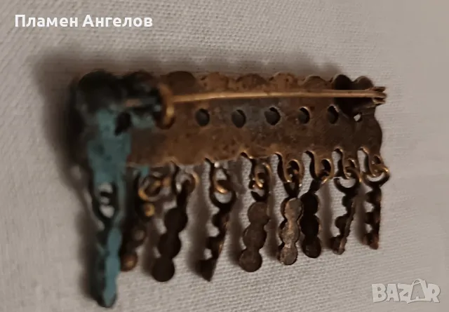 Стара автентична брошка. , снимка 4 - Антикварни и старинни предмети - 50245832