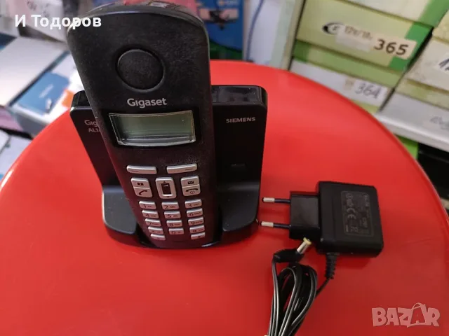 Безжичен домашен телефон Siemens Gigaset AL140 DECT – Отлично състояние
