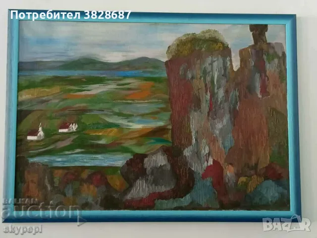 Картина "Библейско тайнство", снимка 6 - Картини - 48265647