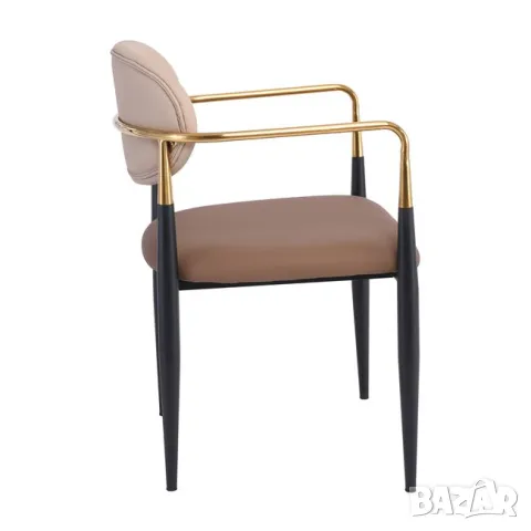 Фотьойл Стол трапезен Olive Бежов капучино, снимка 2 - Столове - 47640409