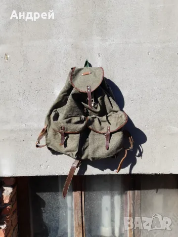 Стара брезентова раница #14