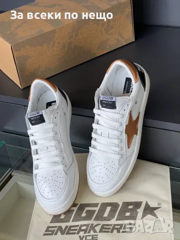 Golden Goose Мъжки Маратонки Естествена Кожа👟Мъжки Спортни Обувки GGDB - Различни Цветове Код E126, снимка 4 - Маратонки - 55798642