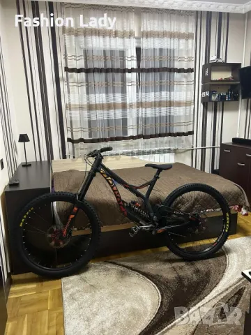 Велосипед/Колело devinci willson 2017 black and orange downhill bike., снимка 5 - Велосипеди - 50073587