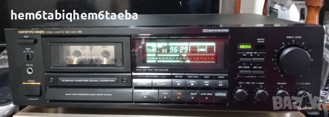 Onkyo TA 2570 - топ модел - един от малкото им триглави декове с IR дистанционо управление.