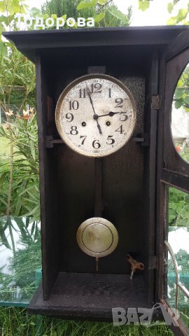Часовник стенен кабинетен, снимка 3 - Антикварни и старинни предмети - 29237094