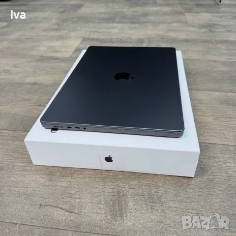 MacBook Pro 16" M3 Pro (2023), 18GB RAM– 15 цикъла, 100% батерия,  активен AppleCare+ до 26.03.2027 , снимка 3 - Лаптопи за работа - 55978707