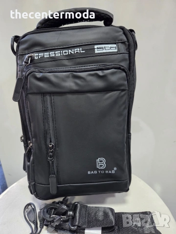 Черна шулякова чанта ., снимка 2 - Чанти - 53109072