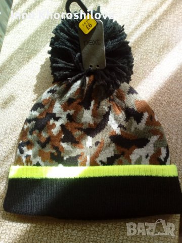Нова зимна шапка Next, 4-6 yrs, снимка 1 - Шапки, шалове и ръкавици - 29845559