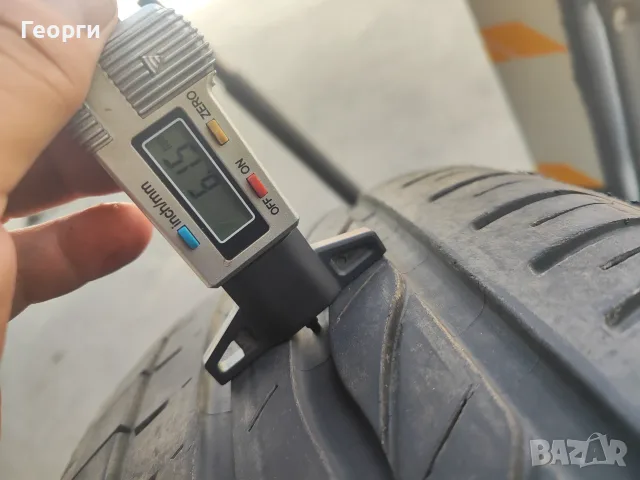 4бр.летни гуми 225/55/17 Bridgestone, снимка 2 - Гуми и джанти - 55842646