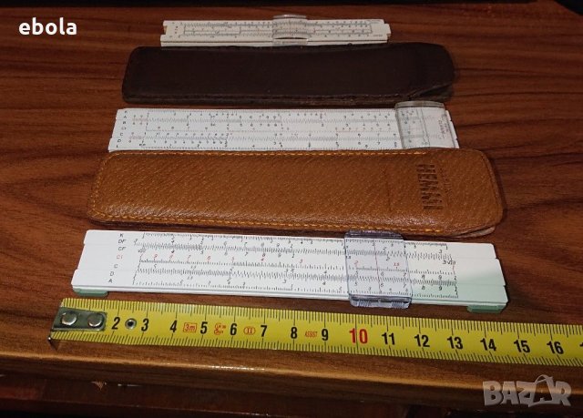 Логаритмична сметачна линия - 4 бр. , снимка 3 - Колекции - 31802583