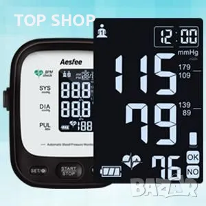 Апарат за измерване на кръвно налягане Aesfee AES U171, снимка 7 - Уреди за диагностика - 49106146