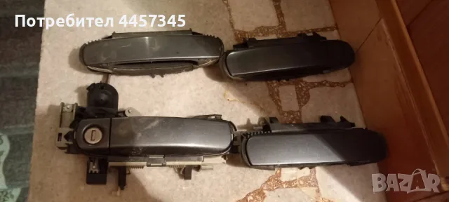 Дръжки за врати Ауди А4-В7, снимка 2 - Части - 50114069