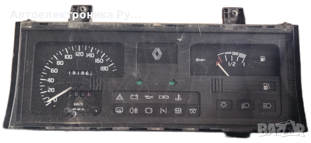 Километраж за Renault Clio I Hatchback (05.1990 - 09.1998) 1.2 (B/C57R), 54 к.с.