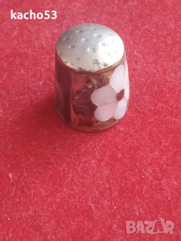 Старинен напръсник със седеф., снимка 5 - Антикварни и старинни предмети - 51350633