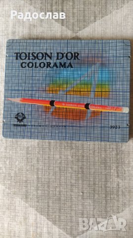 стари цветни моливи TOISON  D'OR